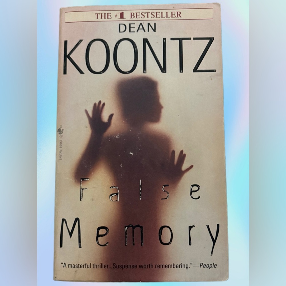 Dean Koontz "False Memory" Paperback Book
